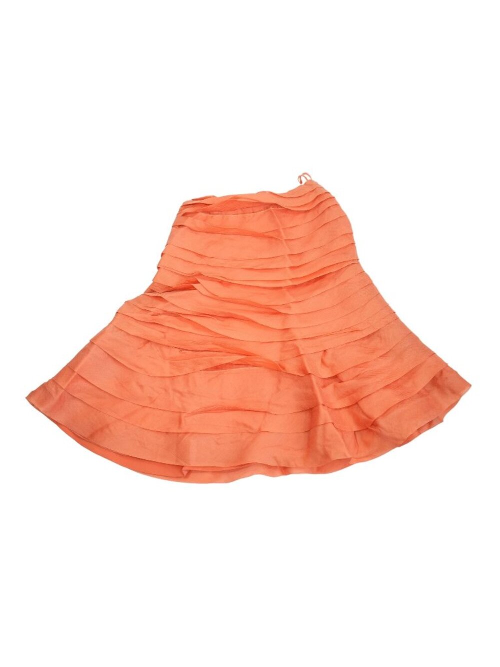Christian Dior Runway Orange Skirt Size 6